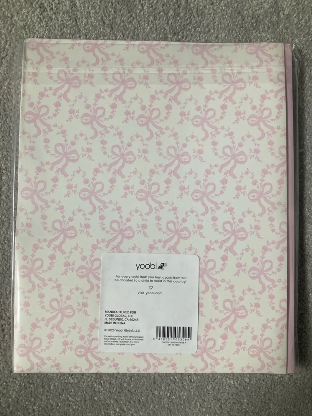 IN-HAND | LoveShackFancy x Target Yoobi Set of 2 Poly Folders